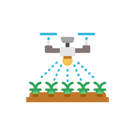 Versatile Irrigation Sprinkler for Gardensのイラスト素材