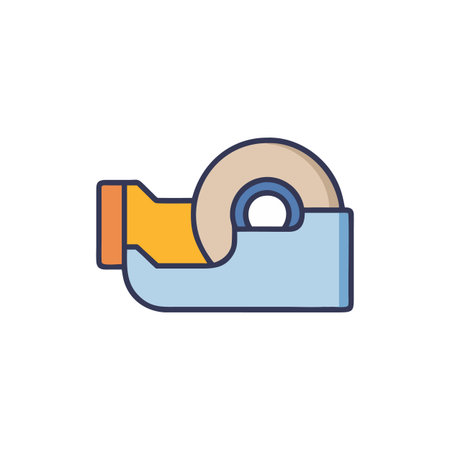 Stylish Masking Tape Tool for Creative Projectsのイラスト素材