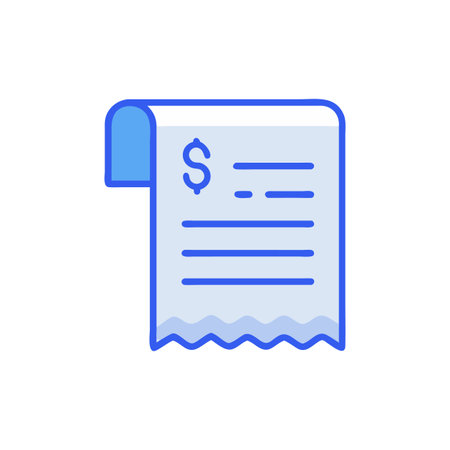 Modern Payment Invoice Graphic Illustrationのイラスト素材