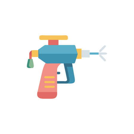 Creative Paint Sprayer Icon Representationのイラスト素材
