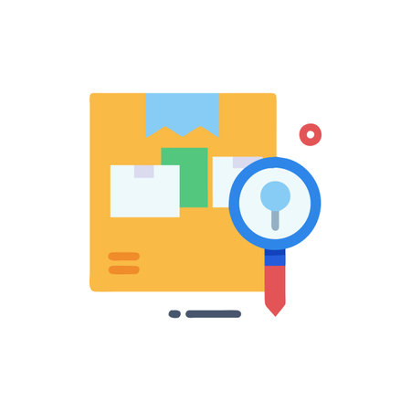 Innovative Order Tracking Graphic Illustrationのイラスト素材