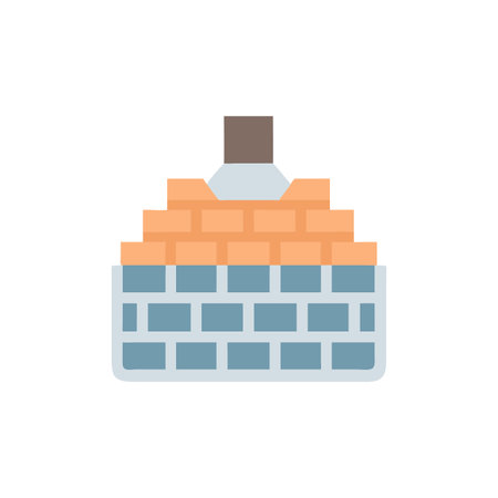 Stylish Paver Icon Representationのイラスト素材