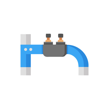 Creative Pipe Insulation Tool Icon Designのイラスト素材