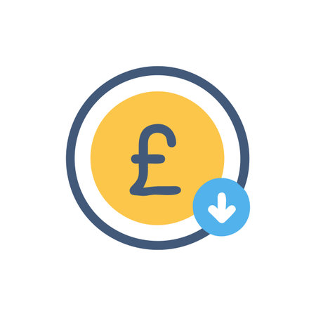 Elegant Pound Sign Icon Designのイラスト素材