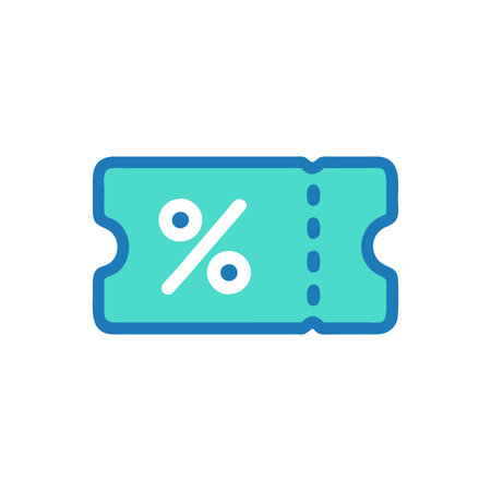 Promo Code Icon for Customer Discountsのイラスト素材