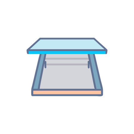 Roof Hatch Design for Secure Accessのイラスト素材