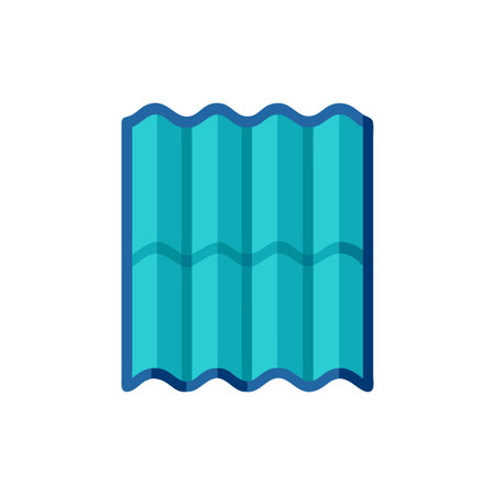 Roof Tile Icon for Durable Roofing Solutionsのイラスト素材