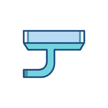 Roof Gutter Design for Efficient Water Flowのイラスト素材