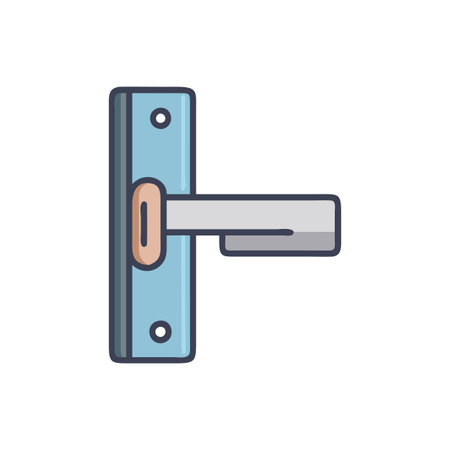 Dynamic Casement Latch Graphic Representationのイラスト素材