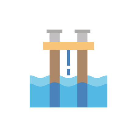 Robust Foundation Pier for Building Supportのイラスト素材