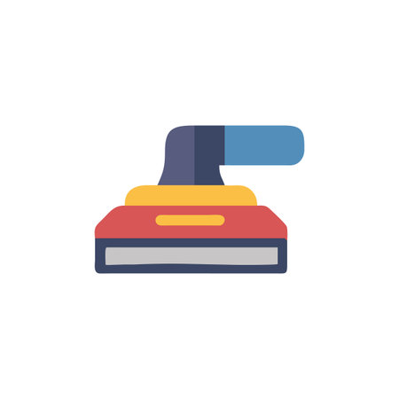 Sanding Block Icon for Surface Smoothingのイラスト素材