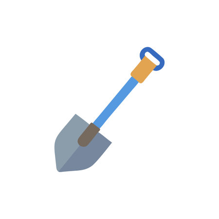 Excavation Tool Symbol for Ground Workのイラスト素材