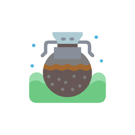 Septic Tank Icon for Waste Managementのイラスト素材