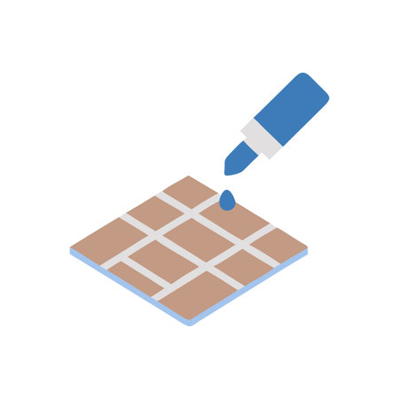 Essential Tile Adhesive Design for Renovationのイラスト素材