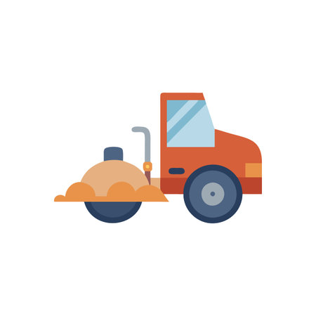 Powerful Soil Compactor Icon for Site Work