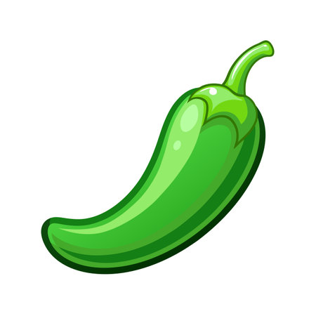 Chili pepper icon. Cartoon illustration of chili pepper vector icon for web designのイラスト素材