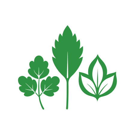 Leaf icon on background for graphic and web design. Creative illustration concept symbol for web or mobile appのイラスト素材