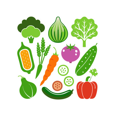 vegetables design, vector illustration eps10 graphic flat styleのイラスト素材