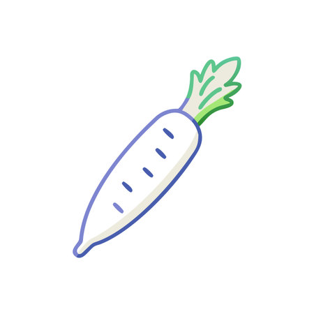 Carrot icon. Vegetable vector illustration. Isolated white background.のイラスト素材