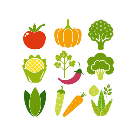 vegetables design, vector illustration eps10 graphic on white backgroundのイラスト素材