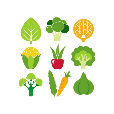 vegetable icon design, vector illustration eps10 graphic.のイラスト素材