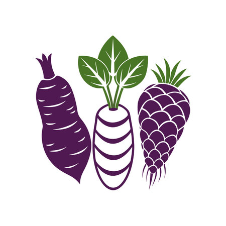 carrot vegetable icon over white background. colorful design. vector illustrationのイラスト素材