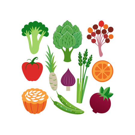 vegetables design, vector illustration eps10 graphic flat styleのイラスト素材