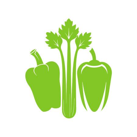 vegetable icon design, vector illustration eps10 graphic.のイラスト素材