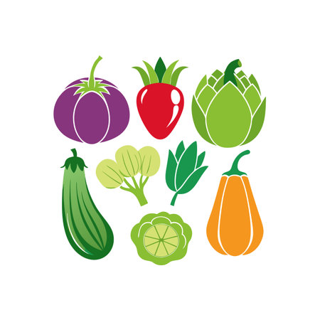 vegetables design, vector illustration eps10 graphic on white backgroundのイラスト素材