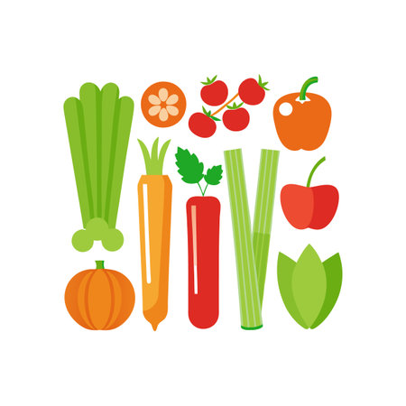 vegetables design, vector illustration eps10 graphic flat styleのイラスト素材