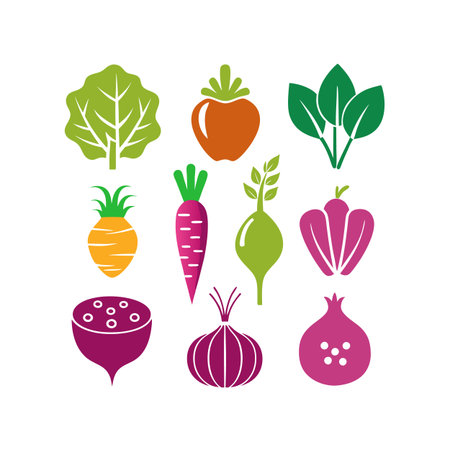 vegetables design over white  background vector illustration eps10のイラスト素材