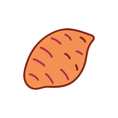 Creative Sweet Potato Culinary Designのイラスト素材