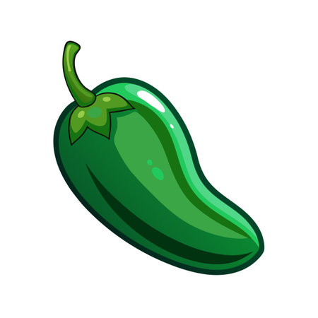 Chili pepper icon. Cartoon illustration of chili pepper vector icon for web designのイラスト素材