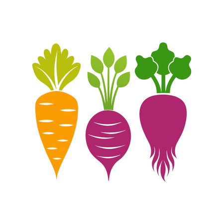 vegetable icon design, vector illustration eps10 graphic.のイラスト素材