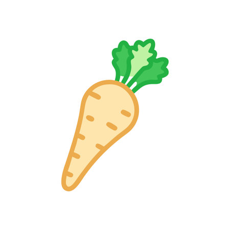 Carrot icon isolated on white background for your web and mobile app designのイラスト素材