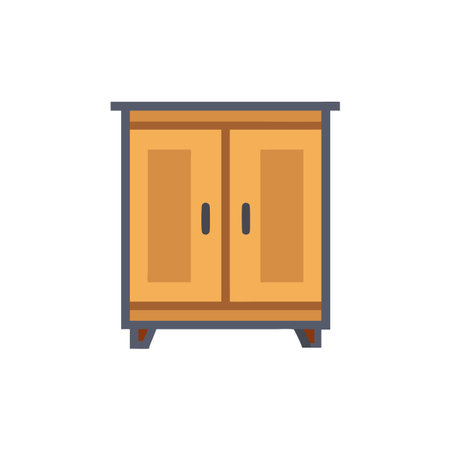 Stylish Chiffonier for Modern Interiorsのイラスト素材