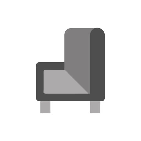 Functional Corner Chair for Space-Savingのイラスト素材