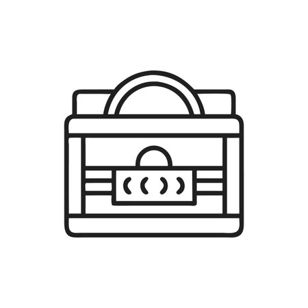 Keepsake Box Elegant Designのイラスト素材