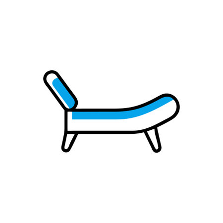 Beautiful Lounge Chair for Stylish Interiorsのイラスト素材