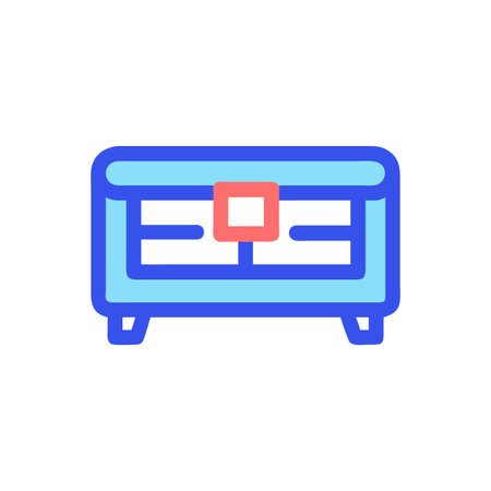 Rustic Blanket Chest for Cozy Homesのイラスト素材
