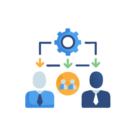 Essential Business Collaboration Platform Iconのイラスト素材