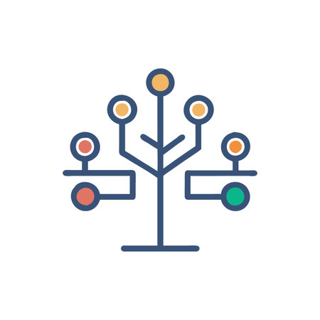 Business Diversification Strategy Iconのイラスト素材