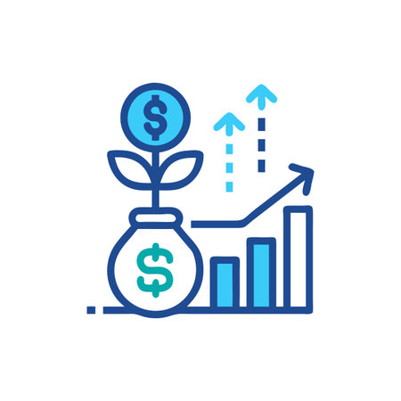 Business Investment Iconのイラスト素材