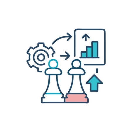 Strategic Alignment in Corporate Planning Designのイラスト素材