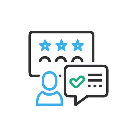 Customer Feedback Iconのイラスト素材
