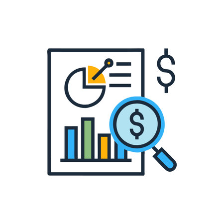 Icon for Financial Analysis Modelsのイラスト素材