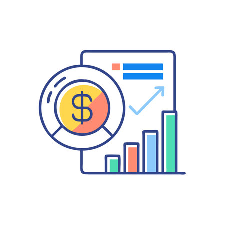 Icon for Overview of Financial Performance Assessmentのイラスト素材