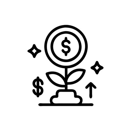 Icon for Overview of Investment Opportunitiesのイラスト素材