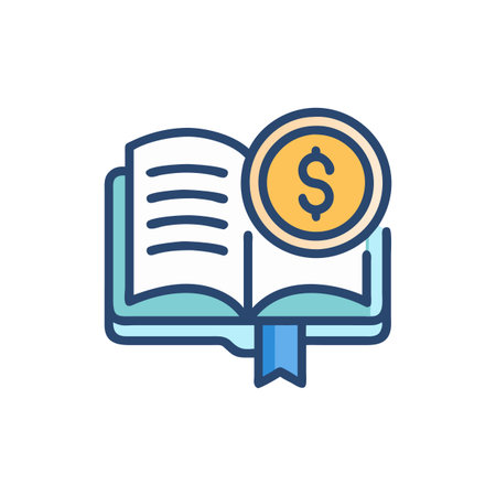 Icon for Overview of Financial Literacyのイラスト素材