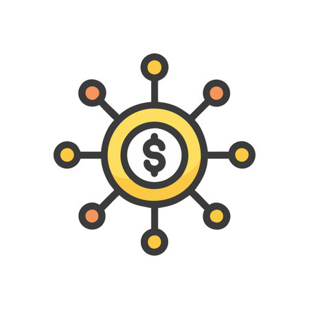 Funding Icon for Startupsのイラスト素材